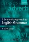 A Semantic Approach to English Grammar - Book