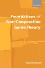 Foundations of Non-Cooperative Game Theory - Book