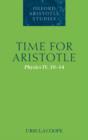 Time for Aristotle : Physics IV. 10-14 - Book