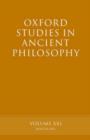 Oxford Studies in Ancient Philosophy Volume XXI : Winter 2001 - Book