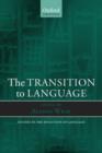 23: The Transition to Language - Book