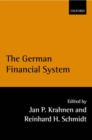 The German Financial System - Book