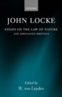 John Locke: Essays on the Law of Nature : The Latin Text with a Translation, Introduction and Notes, Together with Transcripts of Locke's Shorthand in his Journal for 1676 - Book