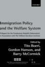 Immigration Policy and the Welfare System : A Report for the Fondazione Rodolfo Debenedetti - Book