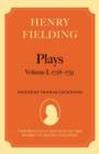Henry Fielding - Plays : Volume I, 1728-1731 - Book