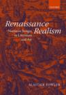 Renaissance Realism : Narrative Images in Literature and Art - Book