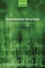 Information Structure : The Syntax-Discourse Interface - Book