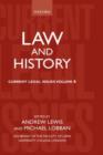 Law and History : Current legal Issues 2003 Volume 6 - Book