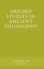 Oxford Studies in Ancient Philosophy volume XXV : Winter 2003 - Book