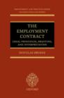 The Employment Contract: Legal Principles, Drafting, and Interpretation - Book