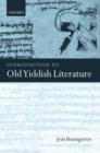 Introduction to Old Yiddish Literature - Book