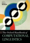 The Oxford Handbook of Computational Linguistics - Book