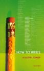 How to Write - Book