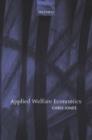 Applied Welfare Economics - Book