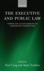 The Executive and Public Law : Power and Accountability in Comparative Perspective - Book