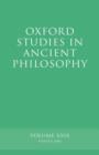 Oxford Studies in Ancient Philosophy XXIX : Winter 2005 - Book