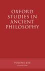 Oxford Studies in Ancient Philosophy XXX : Summer 2006 - Book