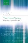 The Mental Corpus : How Language is Represented in the Mind - Book
