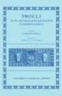 Procli In Platonis Parmenidem Commentaria II - Book