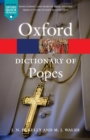 A Dictionary of Popes - Book
