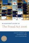 Blackstone's Guide to the Fraud Act 2006 - Book