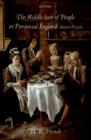 The Middle Sort of People in Provincial England, 1600-1750 - Book