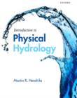 Introduction to Physical Hydrology - Book