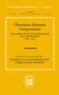 Chronicon Anonymi Cantuariensis : The Chronicle of Anonymous of Canterbury 1346-1365 - Book
