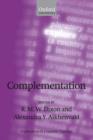 Complementation : A Cross-Linguistic Typology - Book