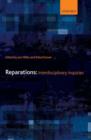 Reparations : Interdisciplinary Inquiries - Book