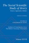 The Social Scientific Study of Jewry : Sources, Approaches, Debates - Book