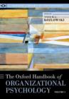 The Oxford Handbook of Organizational Psychology, Volume 1 - Book