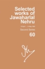 Selected Works of Jawaharlal Nehru : Second series, Vol. 60: (15 April - 31 May 1960) - Book