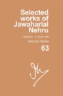 SELECTED WORKS OF JAWAHARLAL NEHRU (1 SEP-31 OCT 1960) : Second series, Vol. 63 - Book