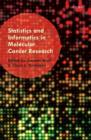 Statistics and Informatics in Molecular Cancer Research - Book