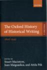 The Oxford History of Historical Writing : Volume 4: 1800-1945 - Book