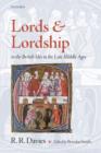 Lords and Lordship in the British Isles in the Late Middle Ages - Book