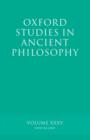 Oxford Studies in Ancient Philosophy XXXV : Winter 2008 - Book