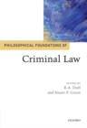 Philosophical Foundations of Criminal Law - Book