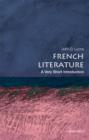 French Literature: A Very Short Introduction - Book
