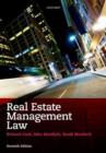 Real Estate Management Law - Book