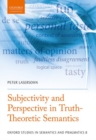 Subjectivity and Perspective in Truth-Theoretic Semantics - Book