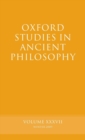Oxford Studies in Ancient Philosophy Volume 37 - Book