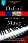 The Oxford Dictionary of Music - Book