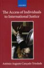 The Access of Individuals to International Justice - Book