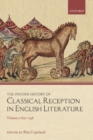 The Oxford History of Classical Reception in English Literature : Volume 1: 800-1558 - Book