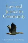 Law and Justice in Community - Book