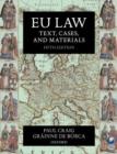 The Evolution of EU Law - Book