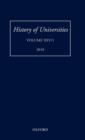 History of Universities : Volume XXV/1 - Book