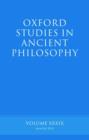 Oxford Studies in Ancient Philosophy volume 39 - Book